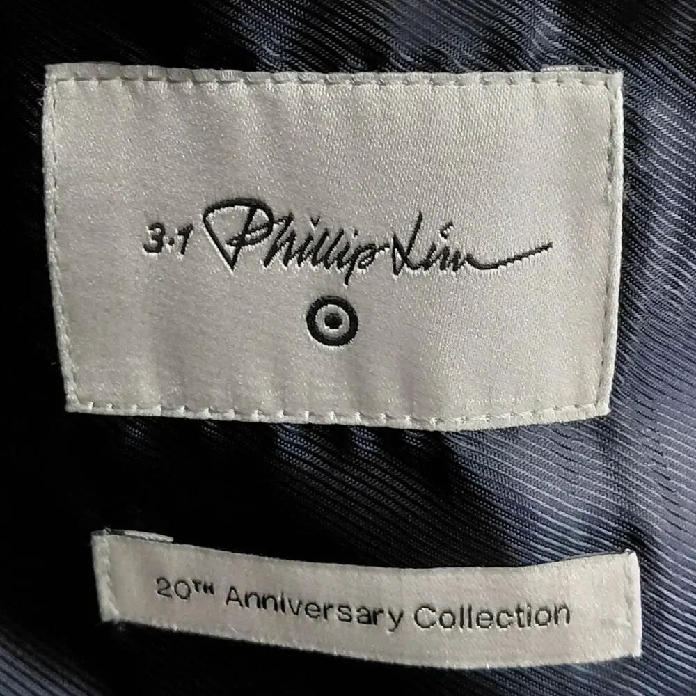 3.1 Phillip Lim Blue Lined Blazer Jacket Men Size L